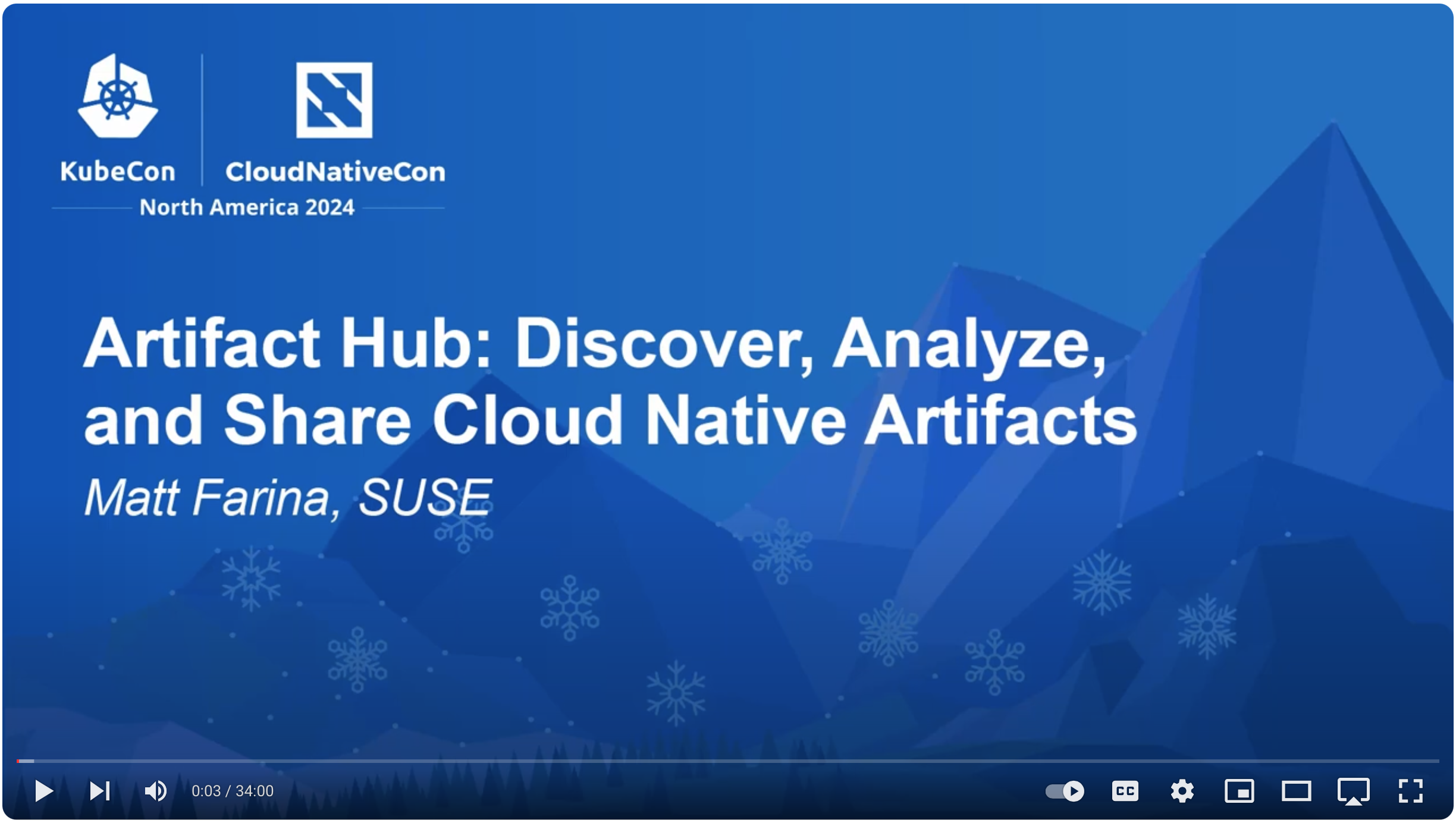 artifact hub kubecon video